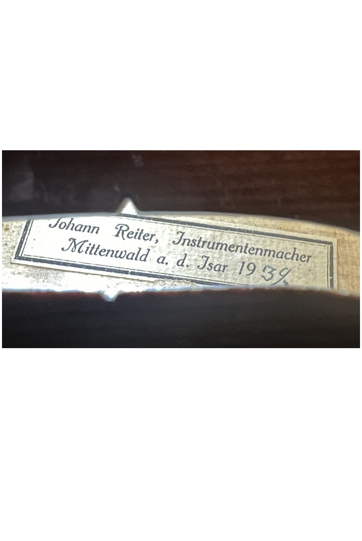 Reiter Johann - Mittenwald Anno 1939 - G-723